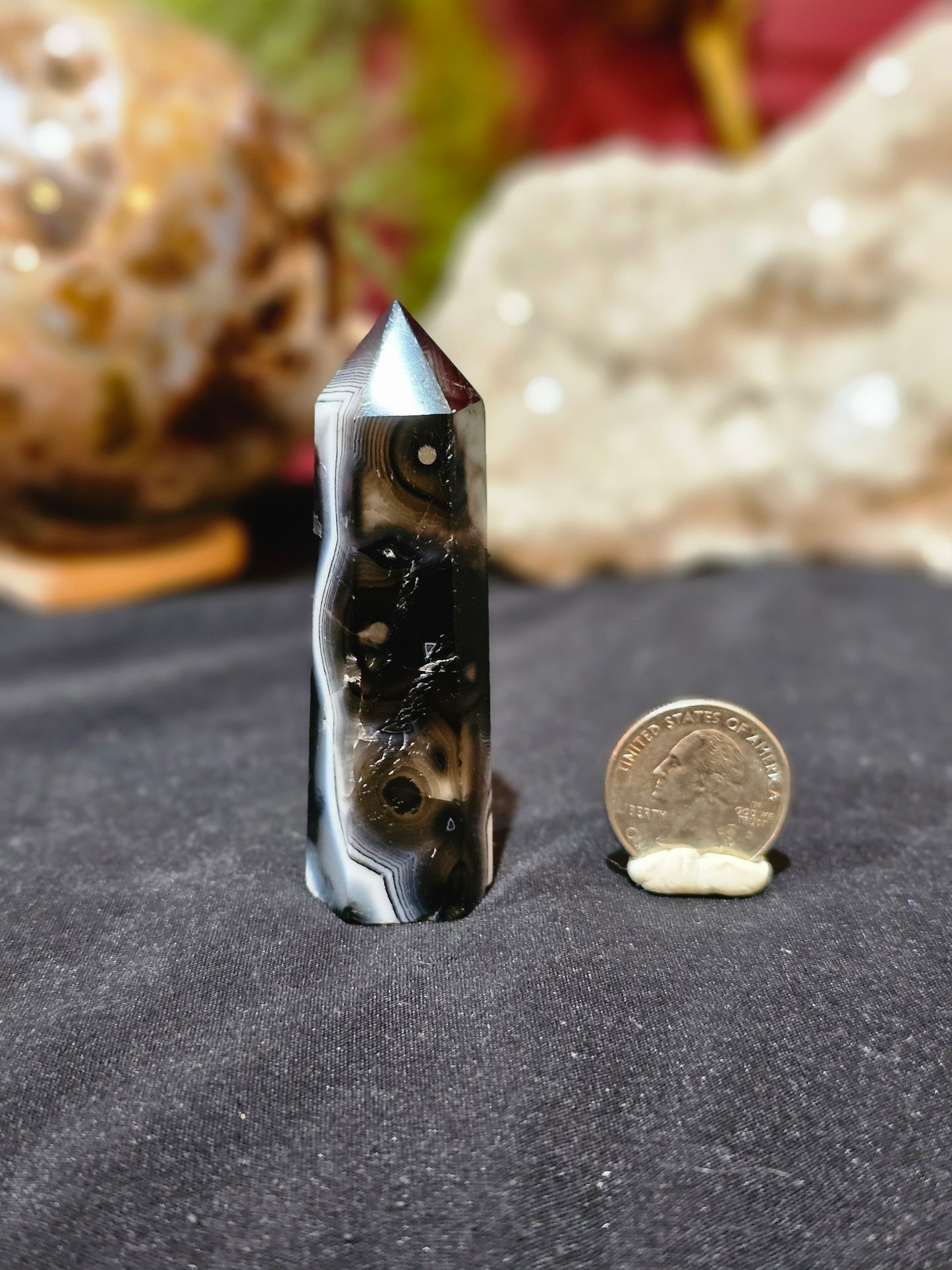 Black Banded Agate Point