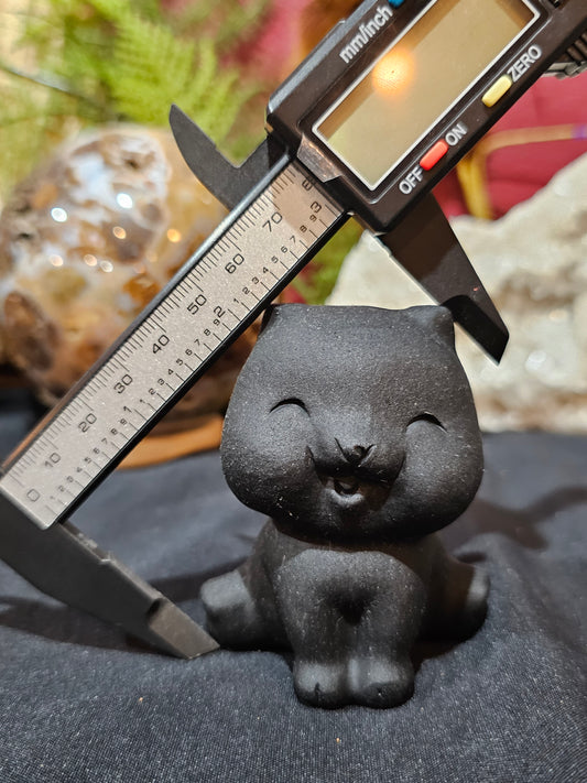 Black Obsidian Fat Cat