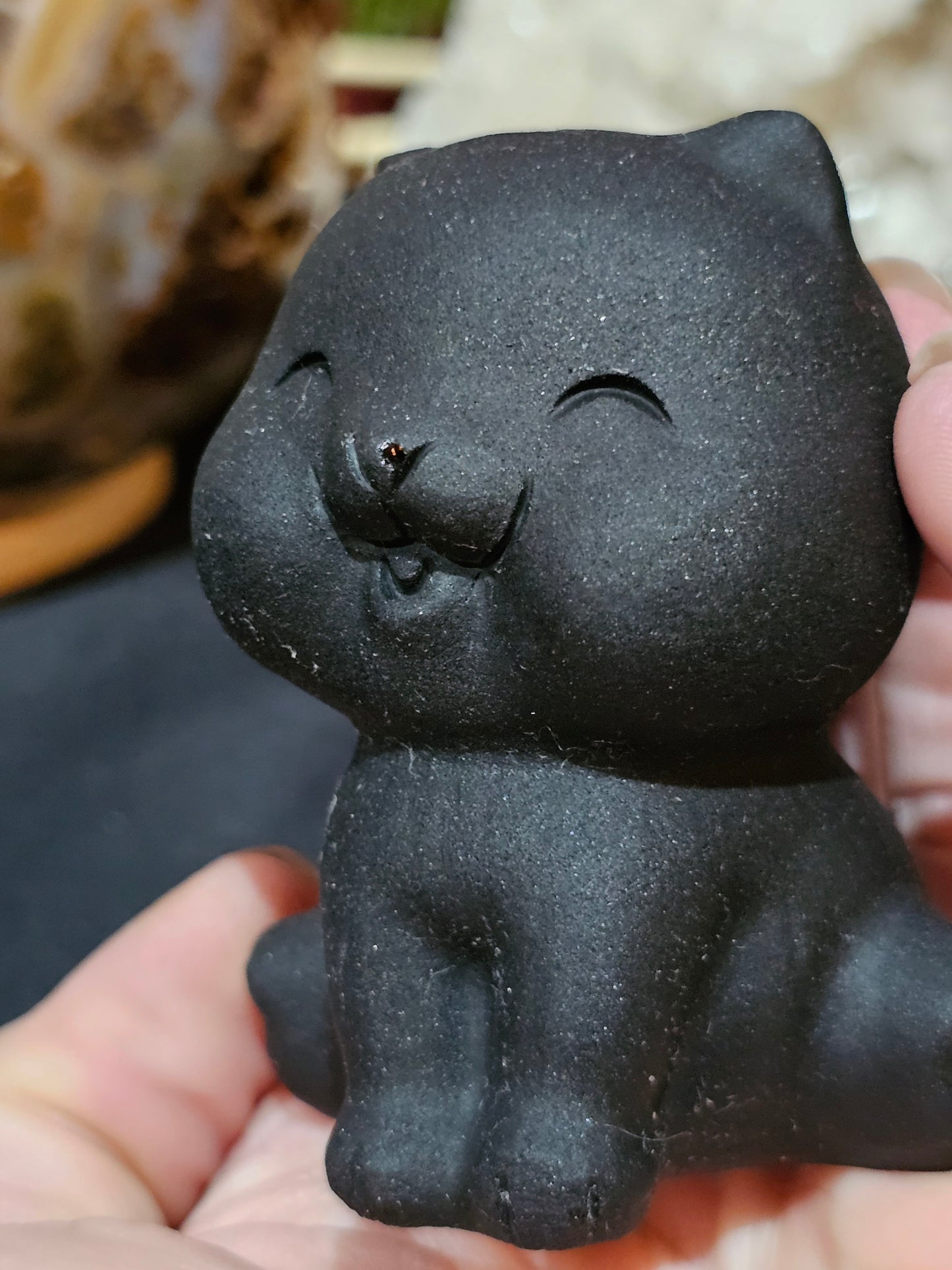 Black Obsidian Fat Cat