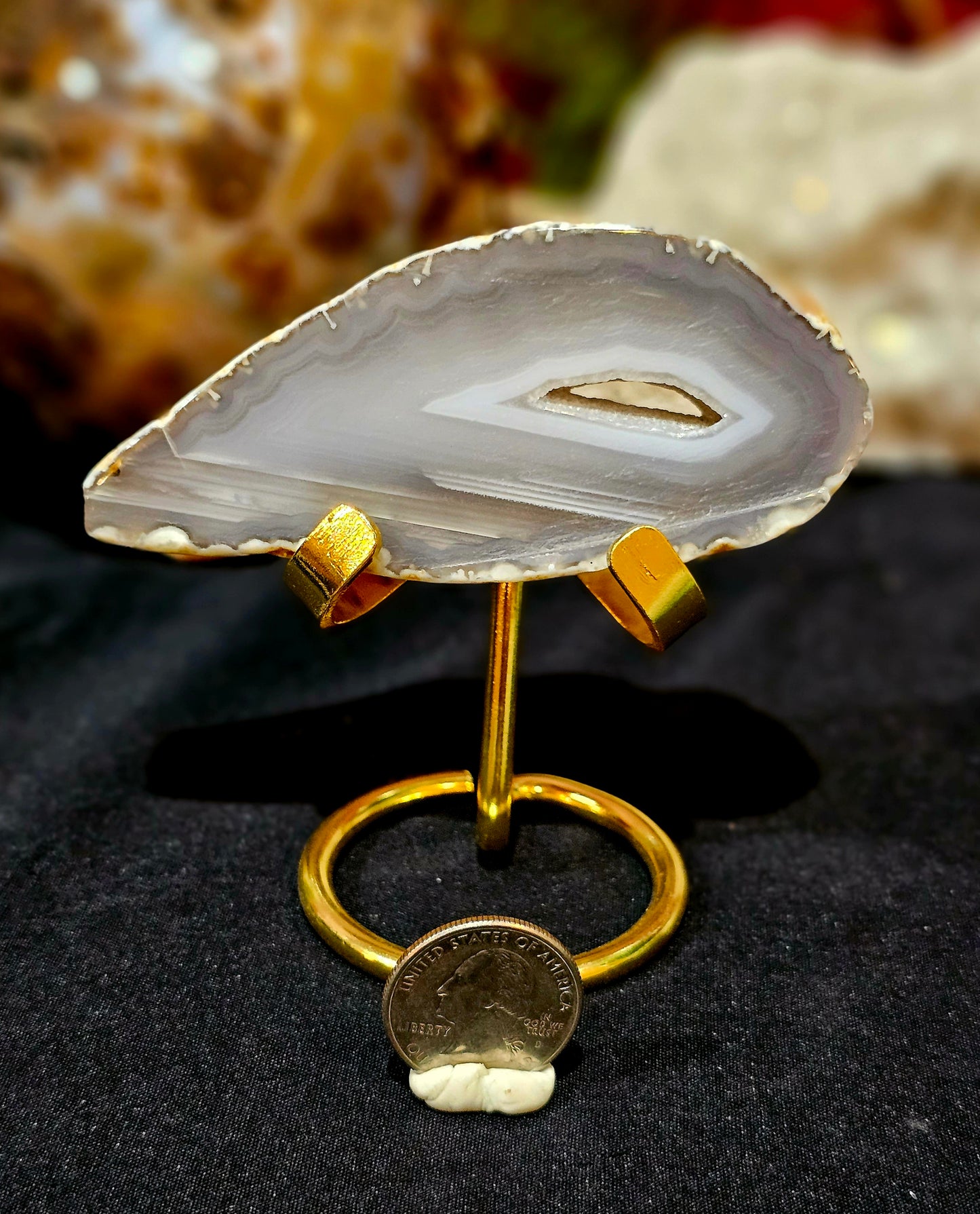 Agate Geode slab