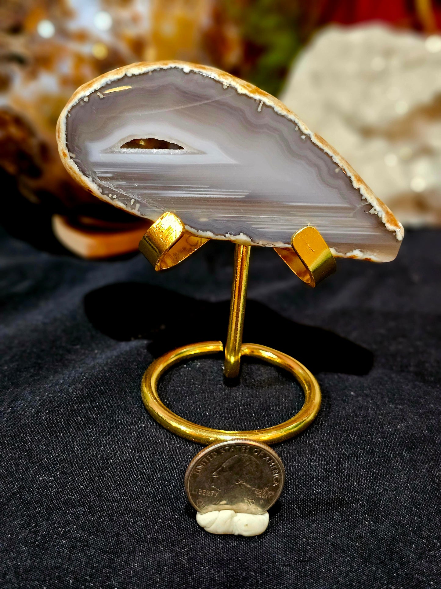 Agate Geode slab