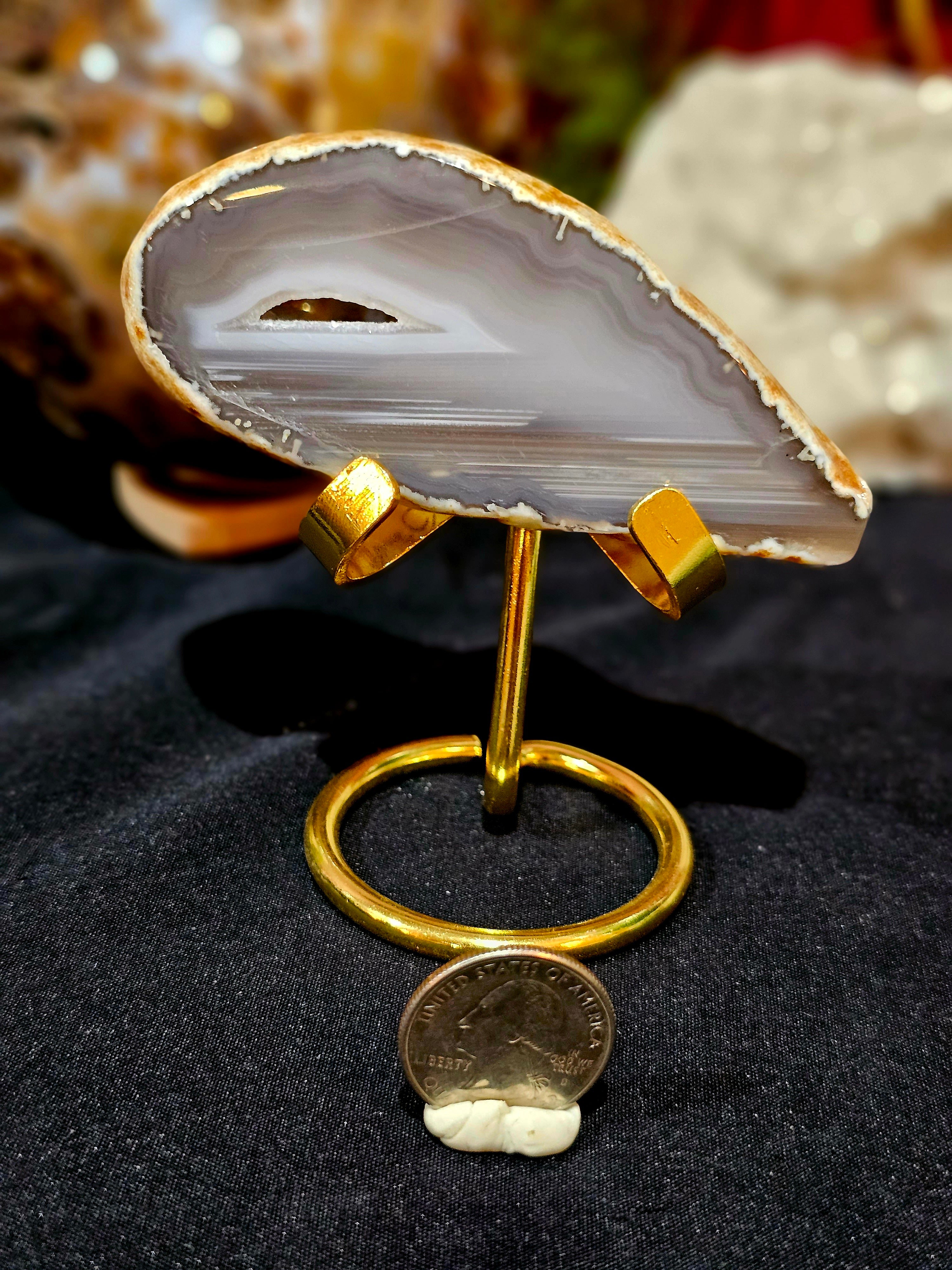 Agate Geode slab