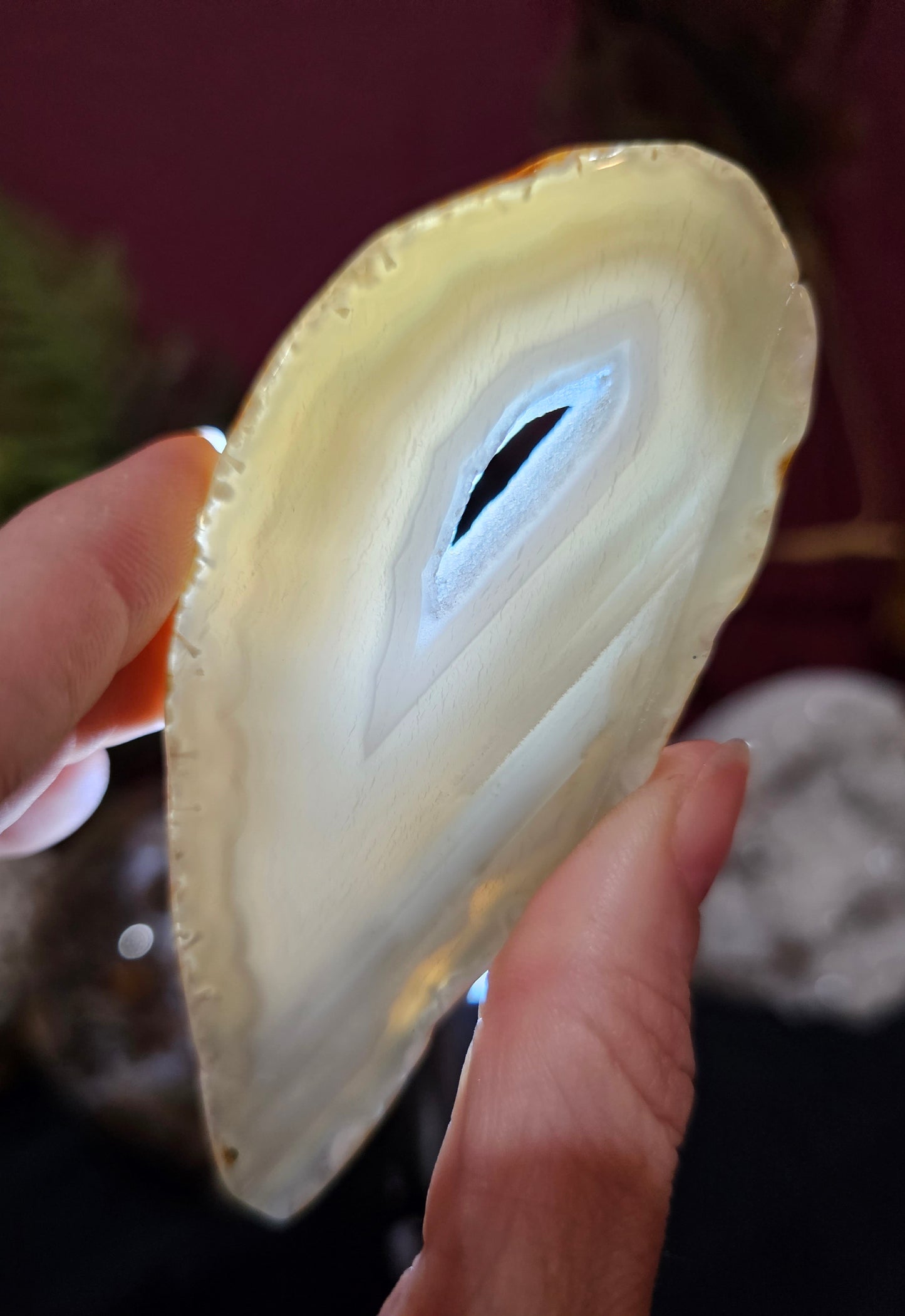 Agate Geode slab