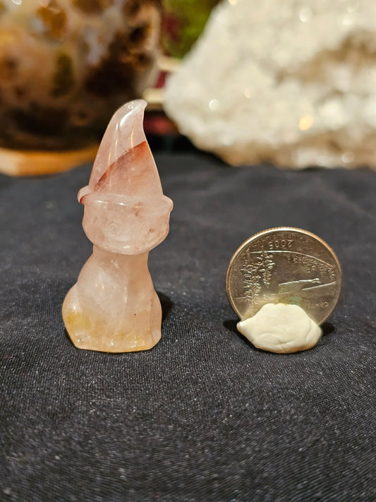 Witch Cat carving