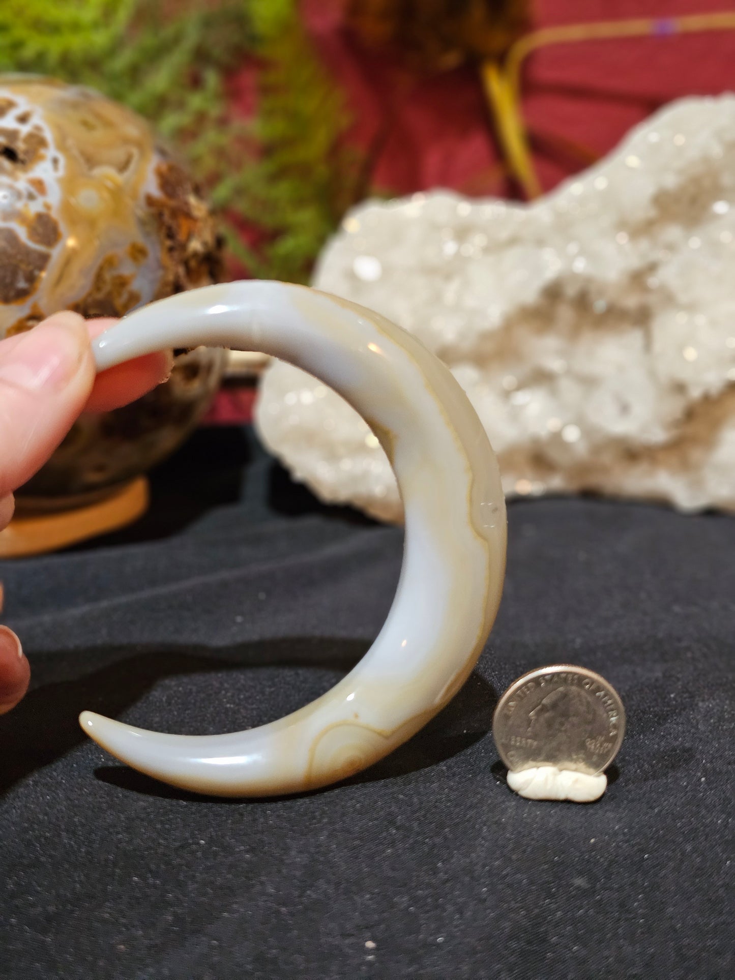 Banded Agate Moon