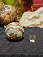 Banded Green Calcite