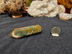 Carnelian/Moss Agate Double Terminated Point