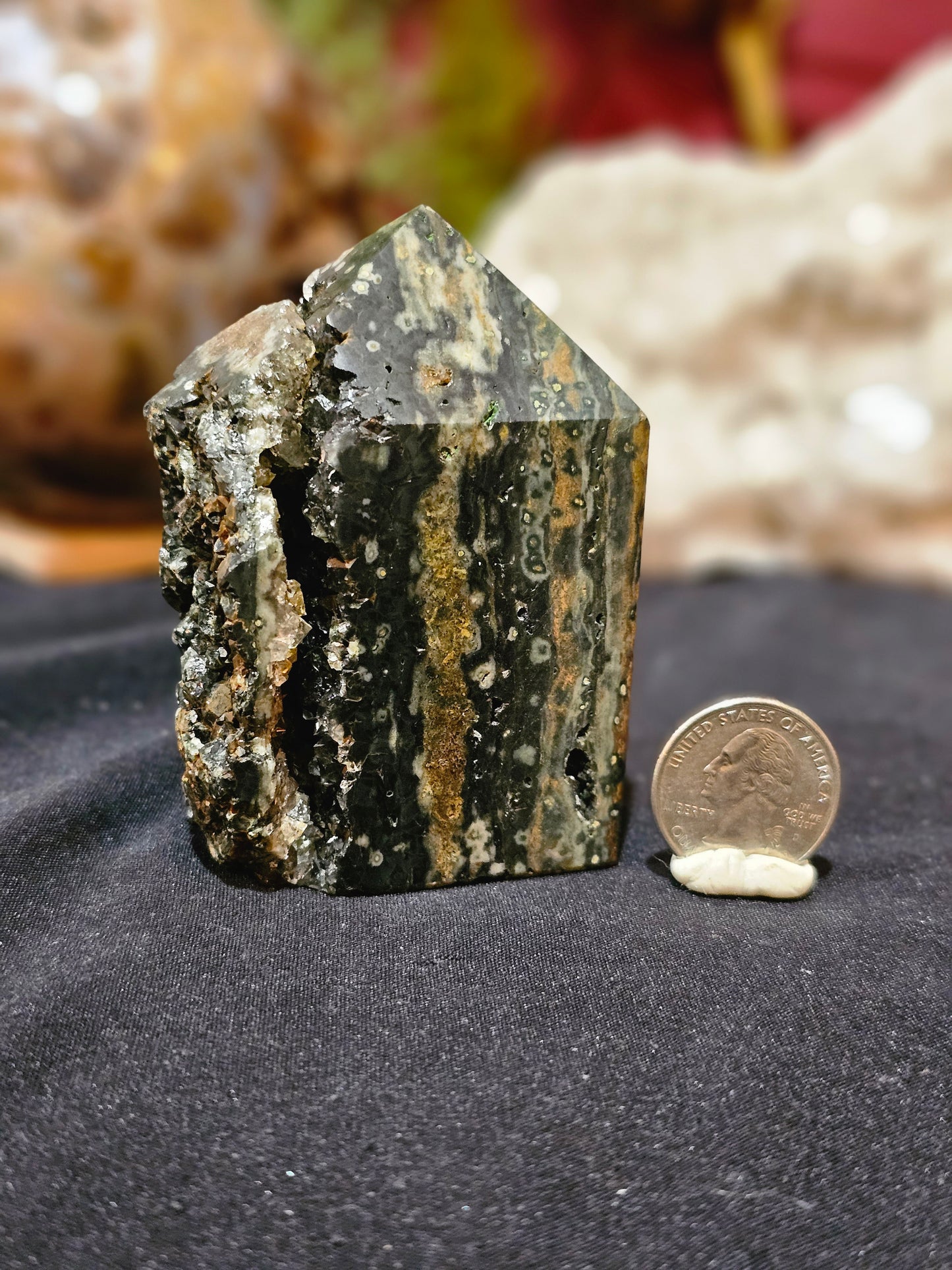 Druzy Sea Jasper