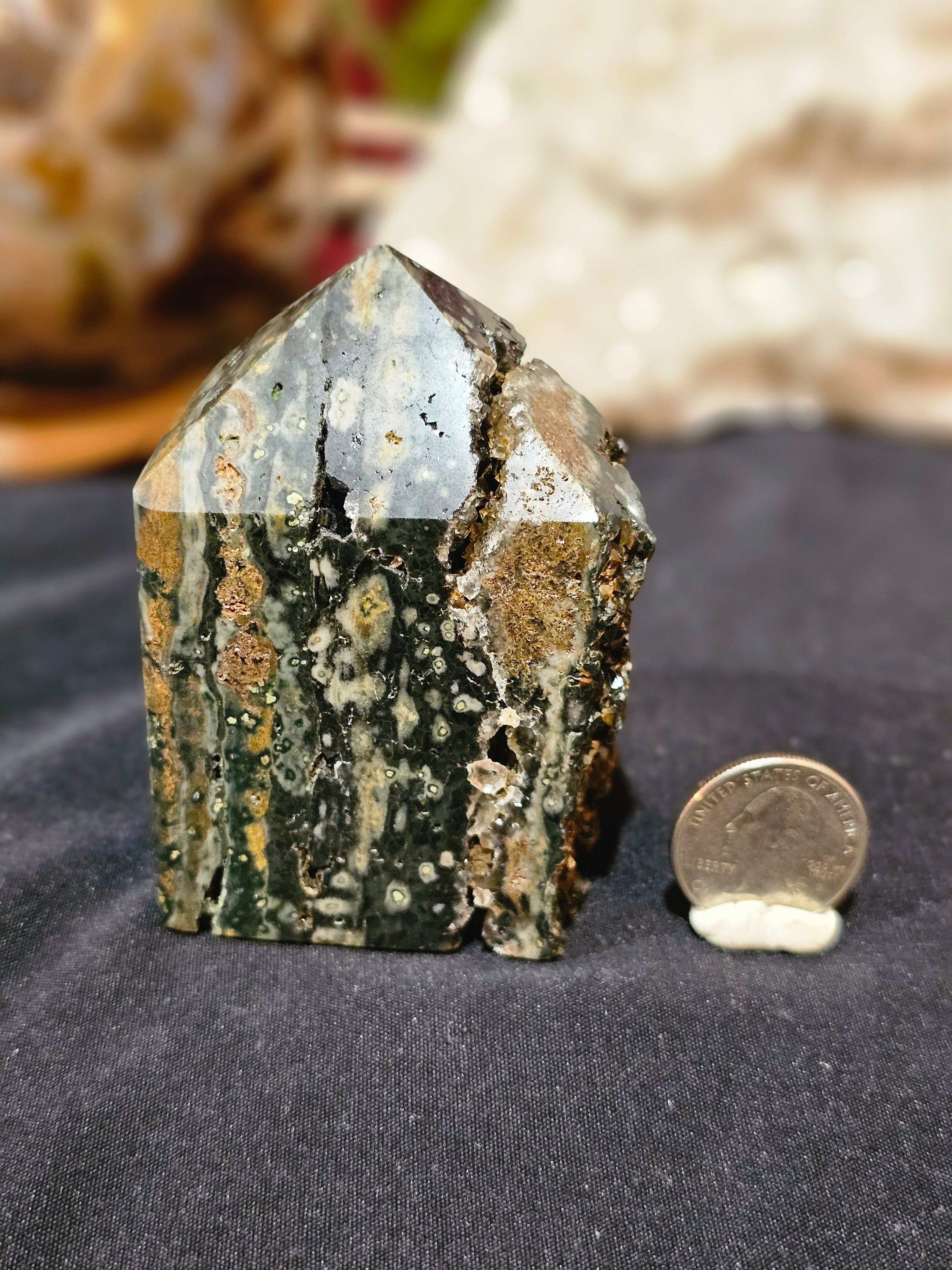 Druzy Sea Jasper