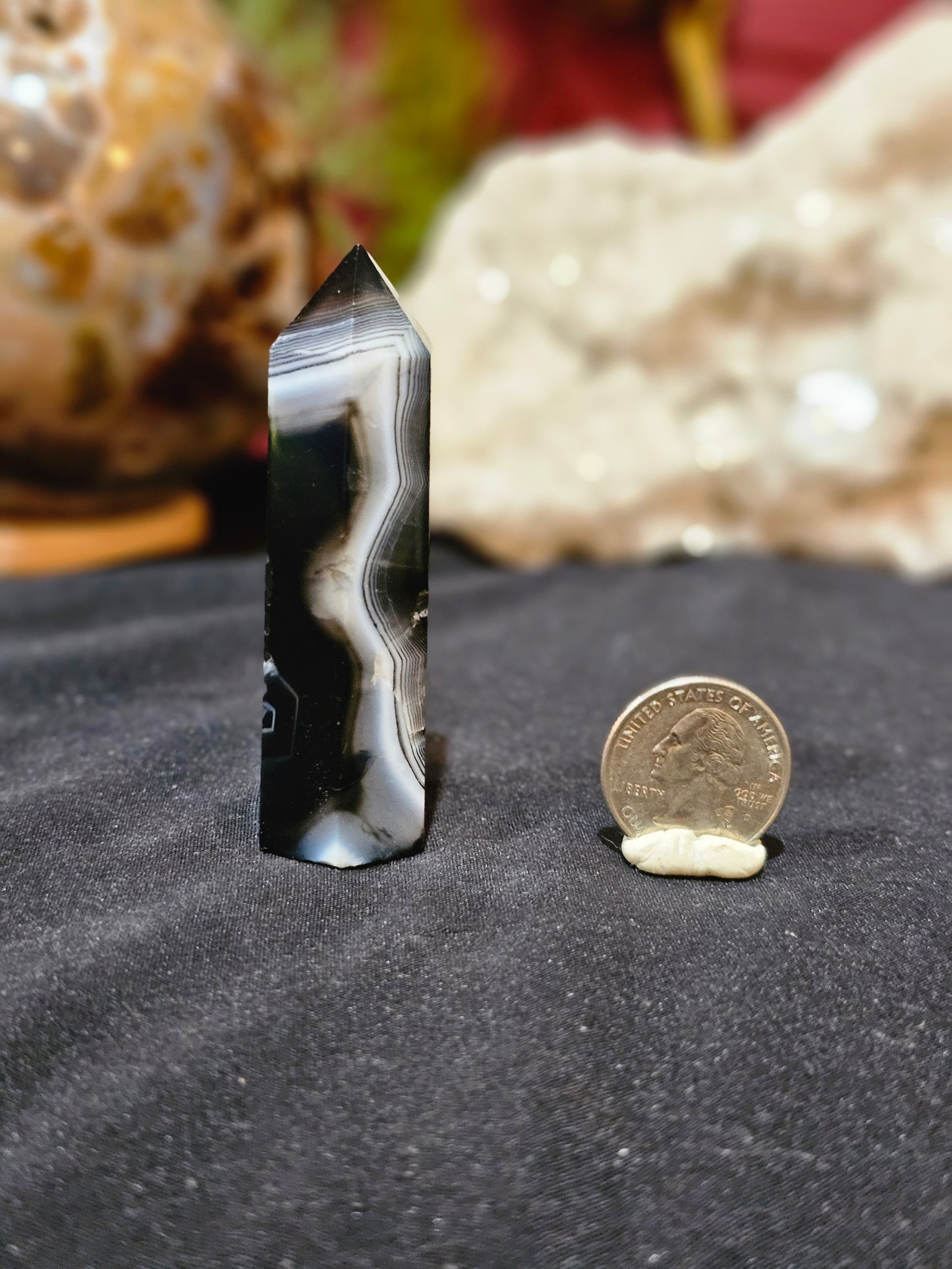 Black Banded Agate Point