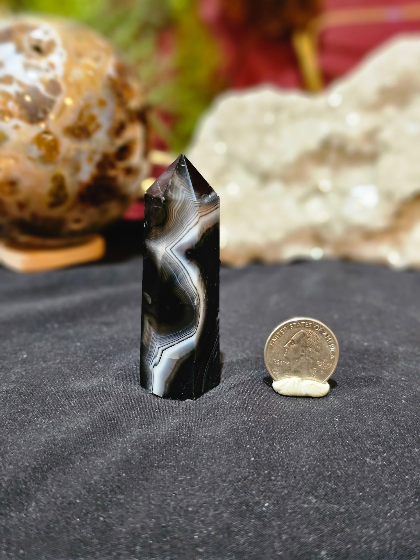 Black Banded Agate Point