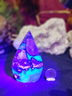 UV Agate Volcano Agate Flame