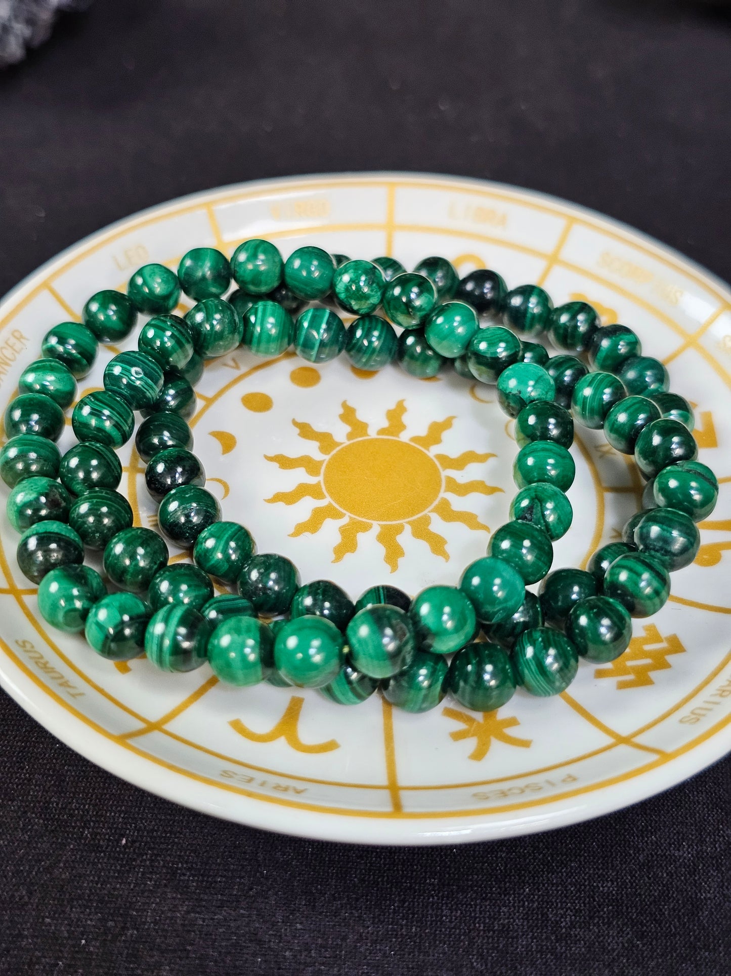 Malachite Bracelets 6-7 mm