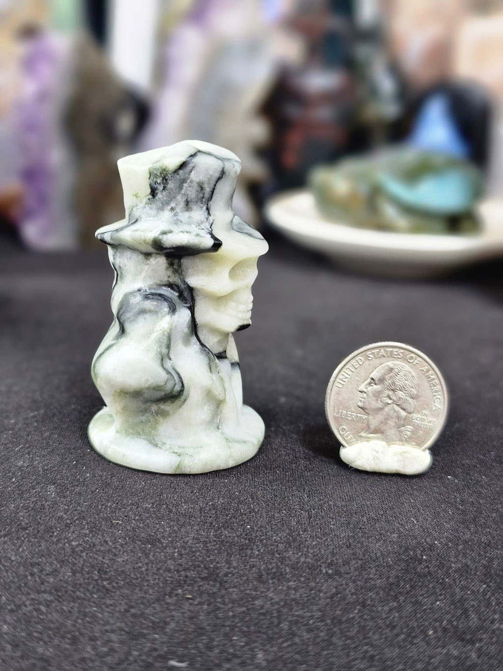 Creepy Skeleton with Top Hat