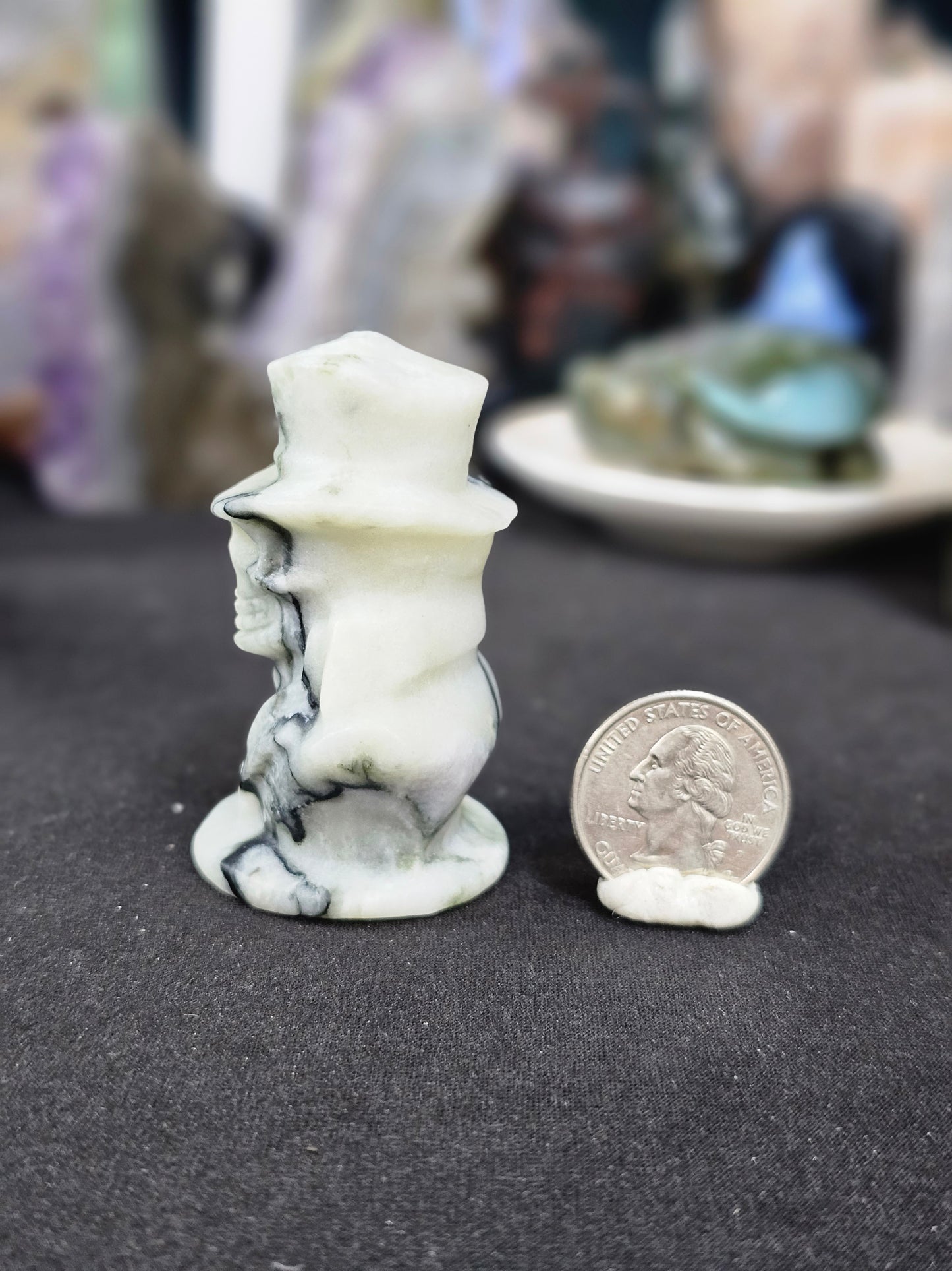 Creepy Skeleton with Top Hat