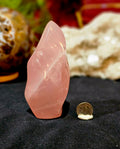 Star Rose Quartz Flame. Deep Pink