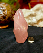 Star Rose Quartz Flame. Deep Pink
