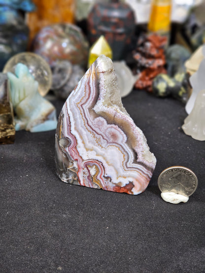 Freaking amazing, Druzy, Mexico Agate, free form