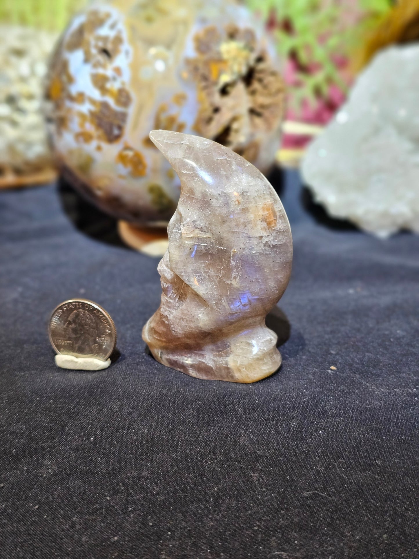 Super Flashy Moonstone Sunstone Moon