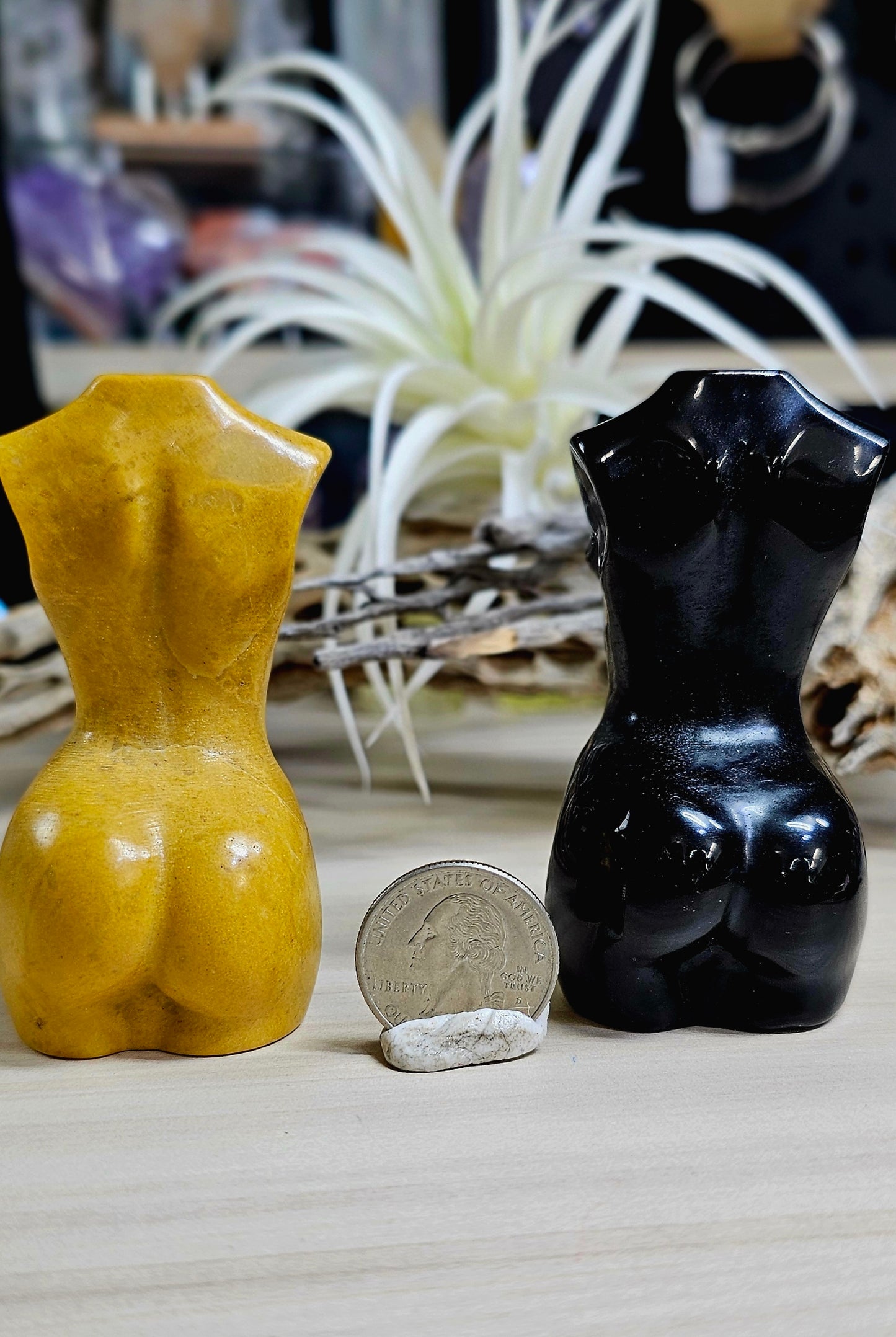 BLACK OBSIDIAN Goddess body