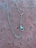 Handmade Sterling Silver Kingman Turquoise Bar Necklaces