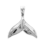 Starborn Abalone Whale Tail Pendant in Sterling Silver