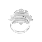 Starborn Abalone Lotus Ring in Sterling Silver