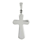 Starborn Ammolite Cross Pendant in Sterling Silver