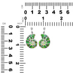 Starborn Ammolite Nautilus Inlay Pendant in Sterling Silver - Small
