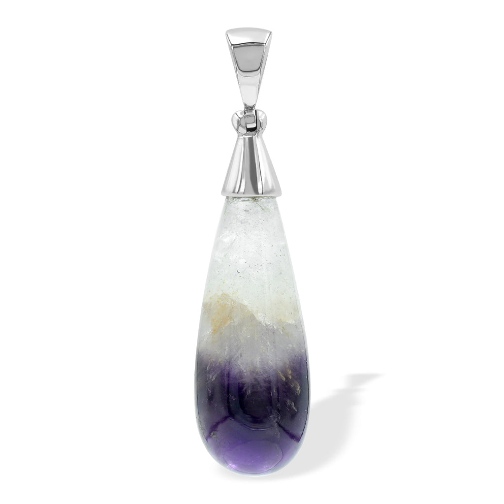 Starborn Duality Amethyst Pendant in Sterling Silver