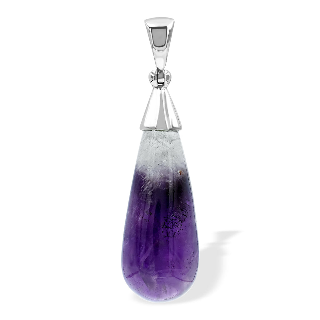 Starborn Duality Amethyst Pendant in Sterling Silver