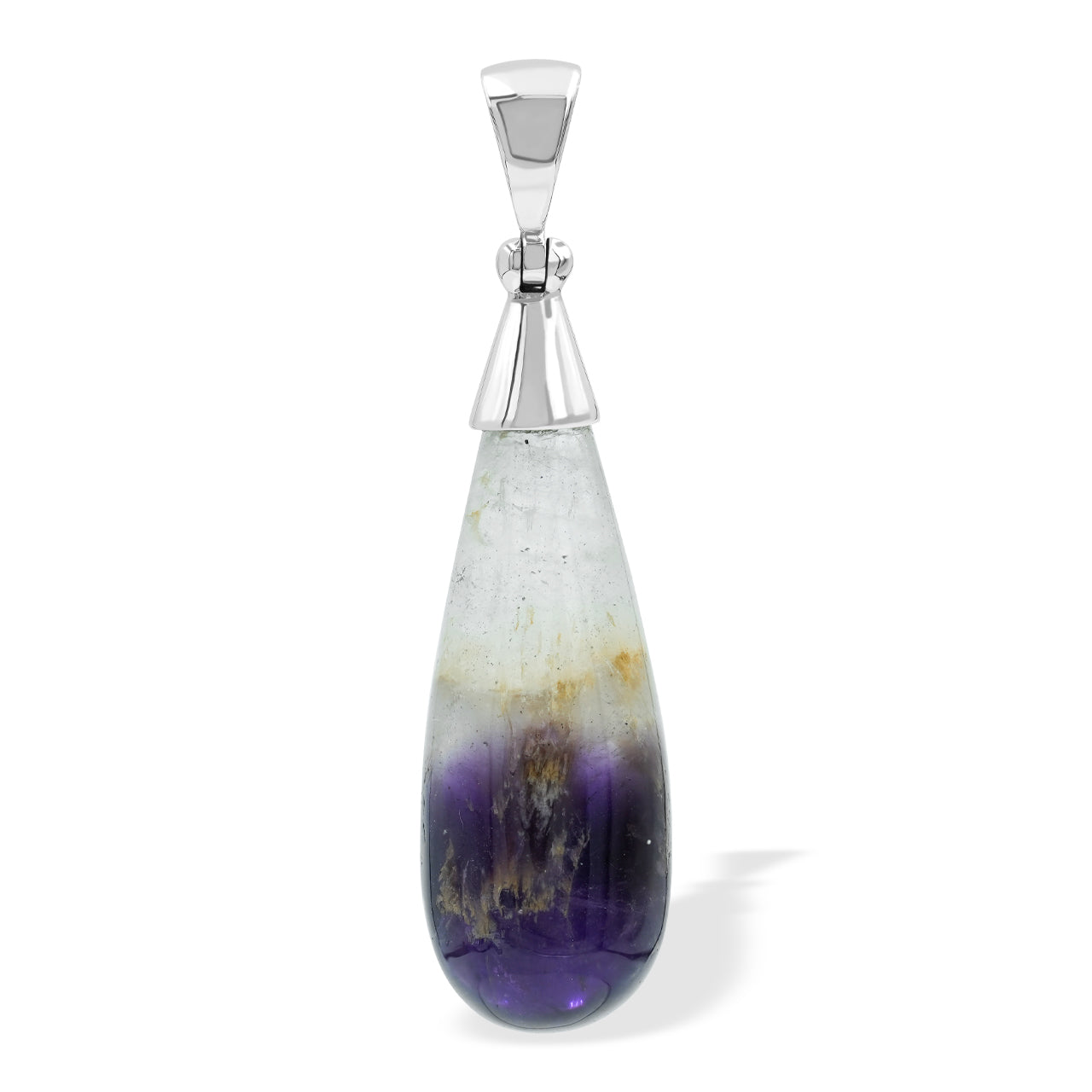 Starborn Duality Amethyst Pendant in Sterling Silver