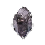 Starborn Shangaan Amethyst Crystal Prong Set Ring in Sterling Silver