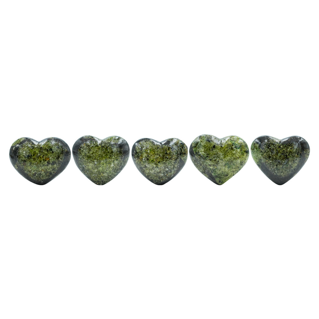 Starborn Arizona Peridot Heart 32-35mm - 1 Piece