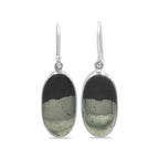 Starborn Apache Gold Oval Earrings in Sterling Silver