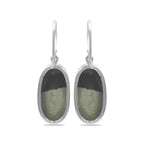 Starborn Apache Gold Oval Earrings in Sterling Silver