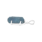 Starborn Blue Apatite Crystal Pendant in Sterling Silver