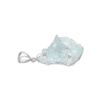 Starborn Rough Aquamarine Pendant in Sterling Silver