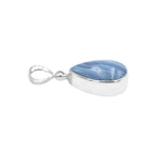 Starborn Medieval Swedish Ore Glass Pendant in Sterling Silver