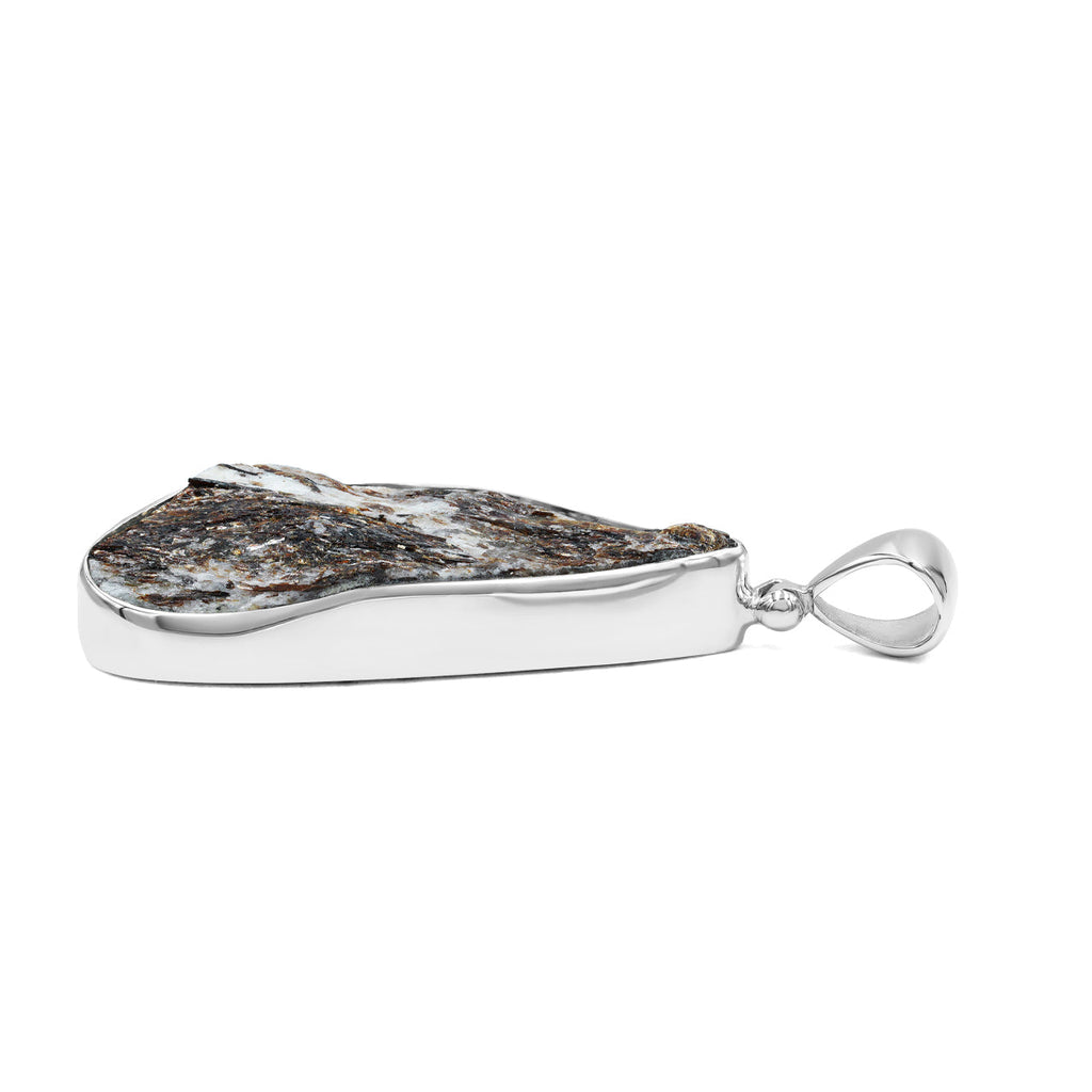 Starborn Freeform Astrophylite Pendant in Sterling Silver