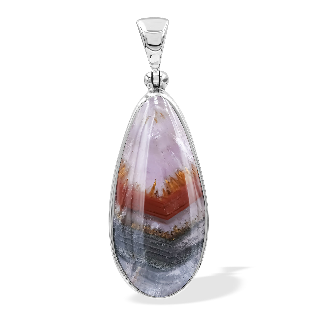 Starborn Auralite 23 Free Form Pendant in Sterling Silver