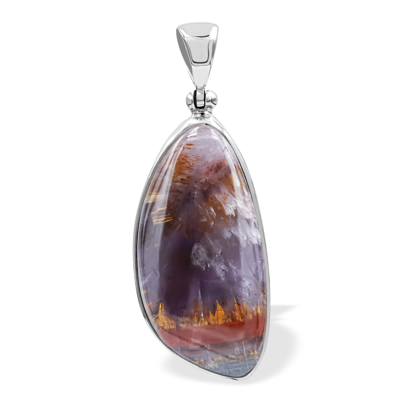 Starborn Auralite 23 Free Form Pendant in Sterling Silver