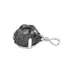 Starborn Black Garnet Crystal Pendant in Sterling Silver
