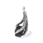 Starborn Gemstone Eagle Claw Pendant in Sterling Silver