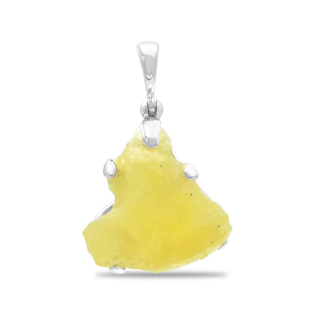 Starborn Brucite Pendant in Sterling Silver