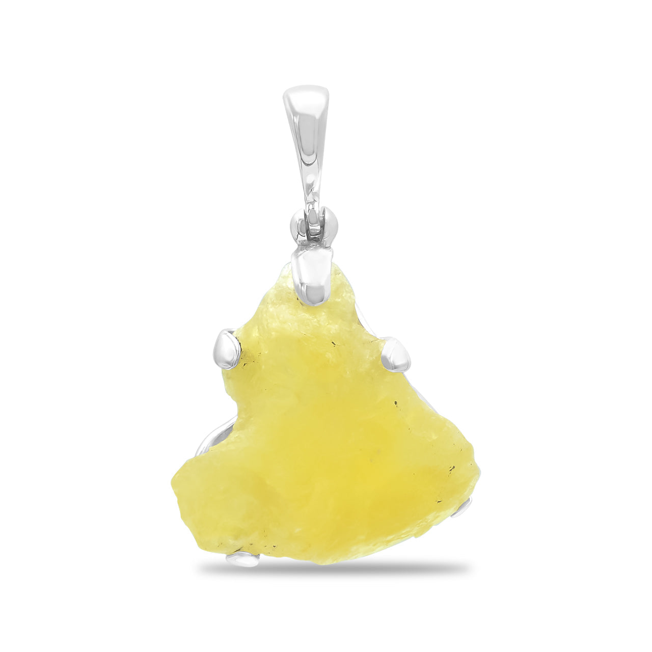 Starborn Brucite Pendant in Sterling Silver
