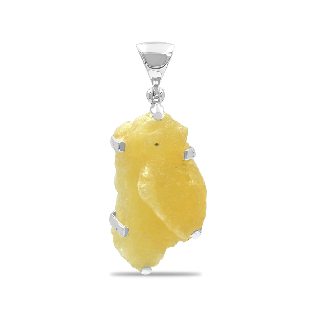 Starborn Brucite Pendant in Sterling Silver