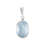 Starborn Natural Blue Topaz Pendant in Sterling Silver