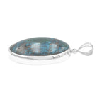 Starborn Chile Chrysocolla Pendant in Sterling Silver