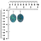 Starborn Chile Chrysocolla Pendant in Sterling Silver